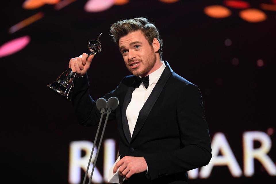  Richard Madden collected the award for Bodyguard