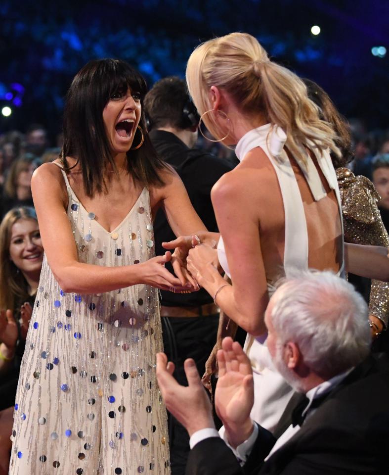  Strictly hosts Tess Daly and Claudia Winkleman were delighted