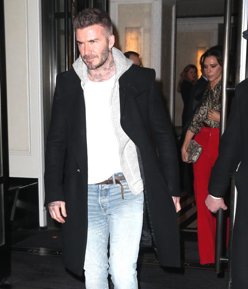  The pair stepped out for the launch of Victoria's new line with Reebok