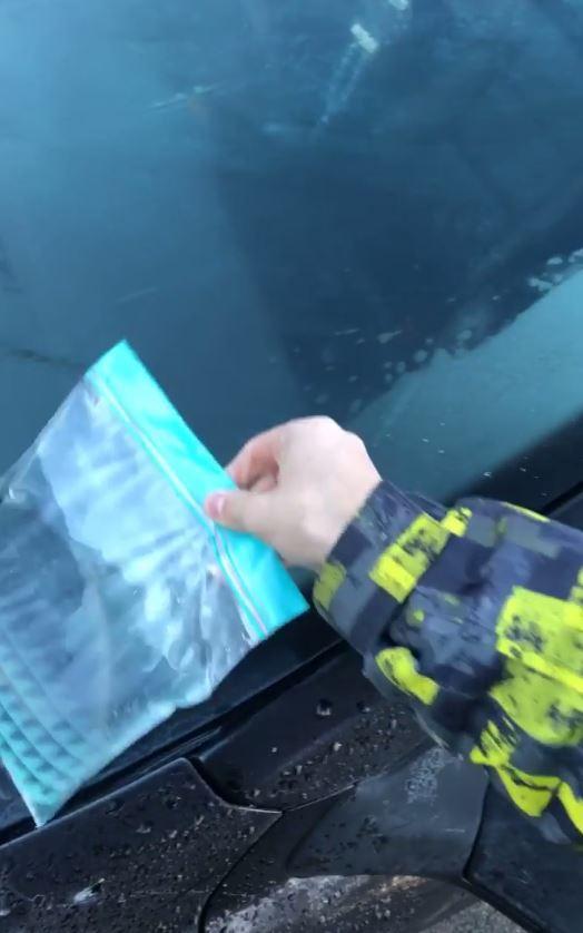  Drivers risk making existing chips or cracks worse using the hot water bag trick