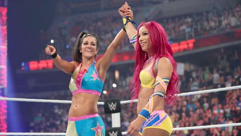Bayley and Sasha Banks are desperate to become WWE's first women's tag team champions