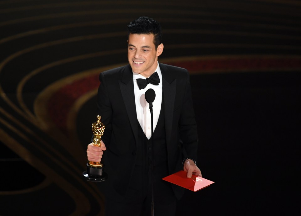  The Best Actor gong went to Rami Malek for his portrayal of Freddie Mercury in Bohemian Rhapsody