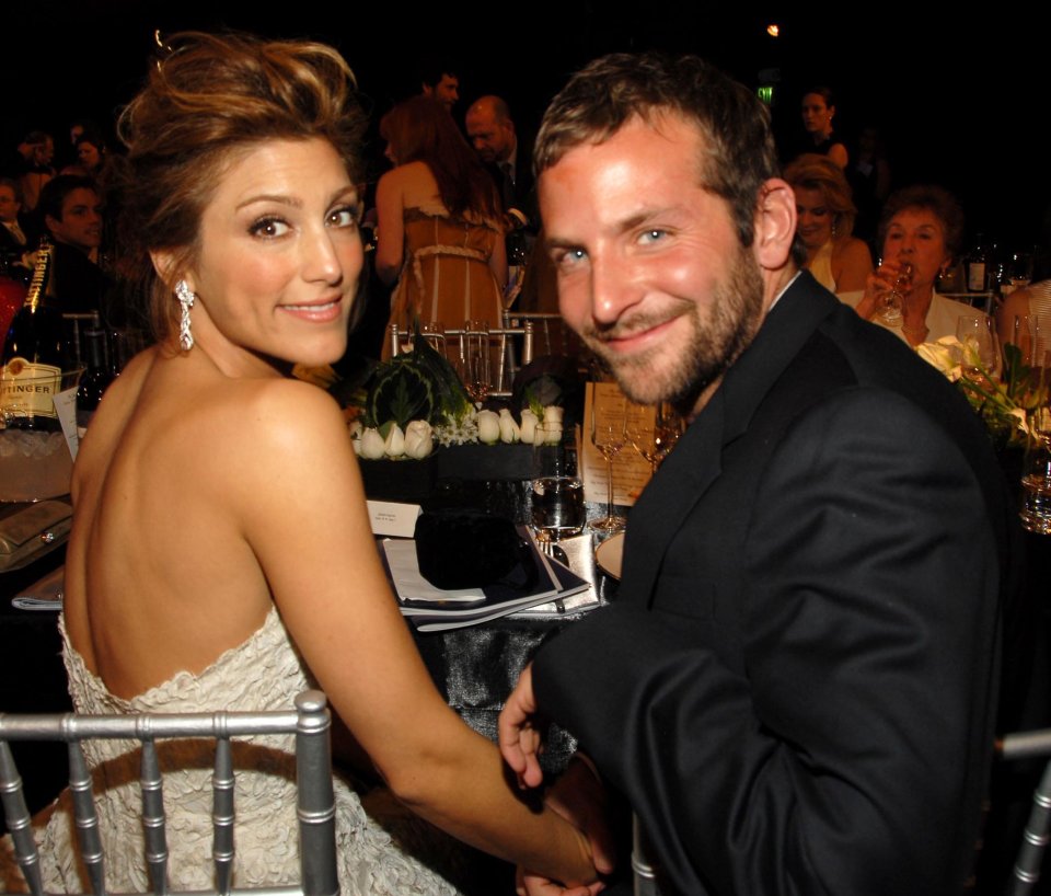  Bradley Cooper with his ex-wife Jennifer Esposito