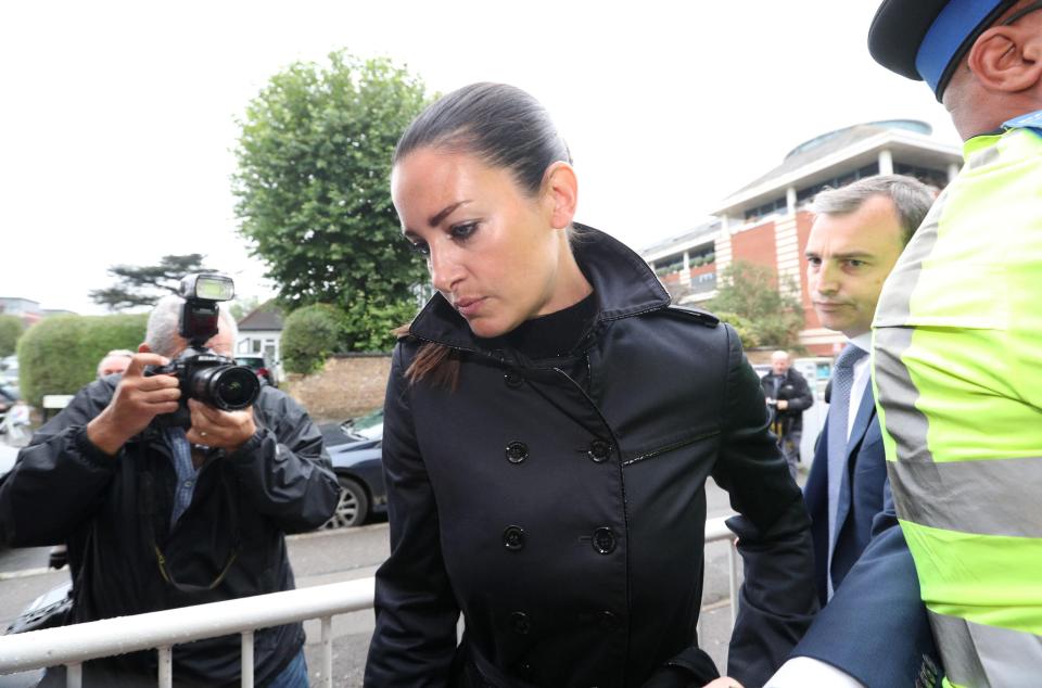  Kirsty was banned from driving for two years in 2017