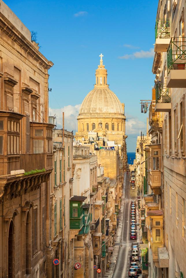  Your journey will begin in Malta's Valetta