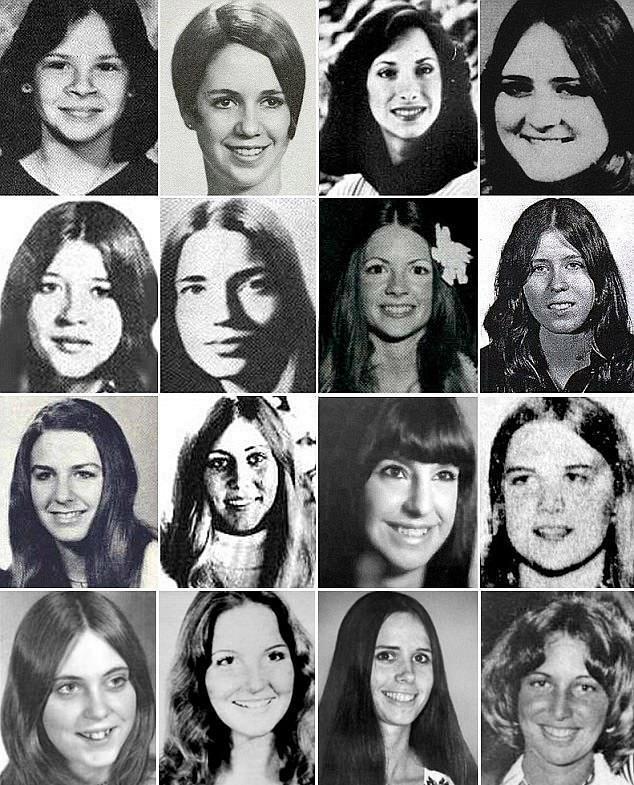 Sixteen of Ted Bundy's victims