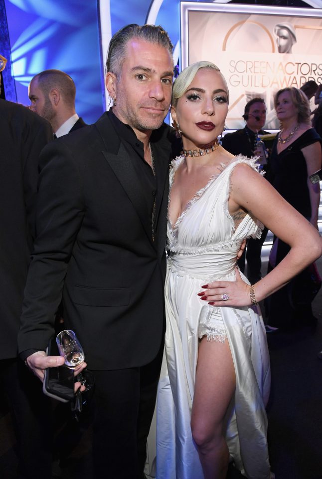  The popstar's rep confirmed the rumours that Gaga and Carino had split on Tuesday