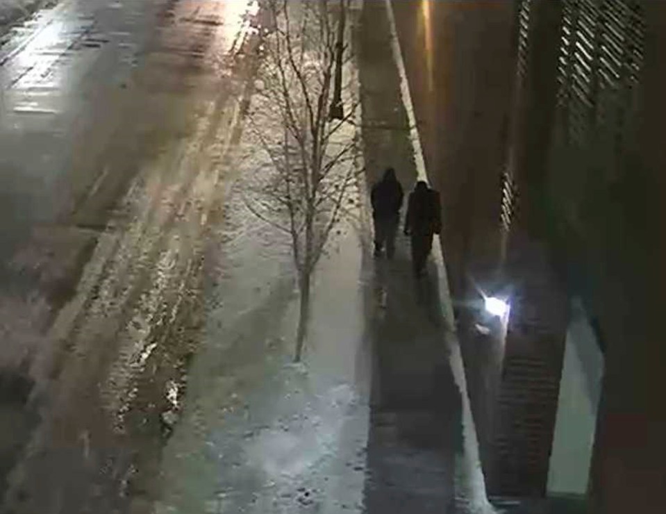 Cops released CCTV footage of two suspects after the ‘attack’ in Chicago