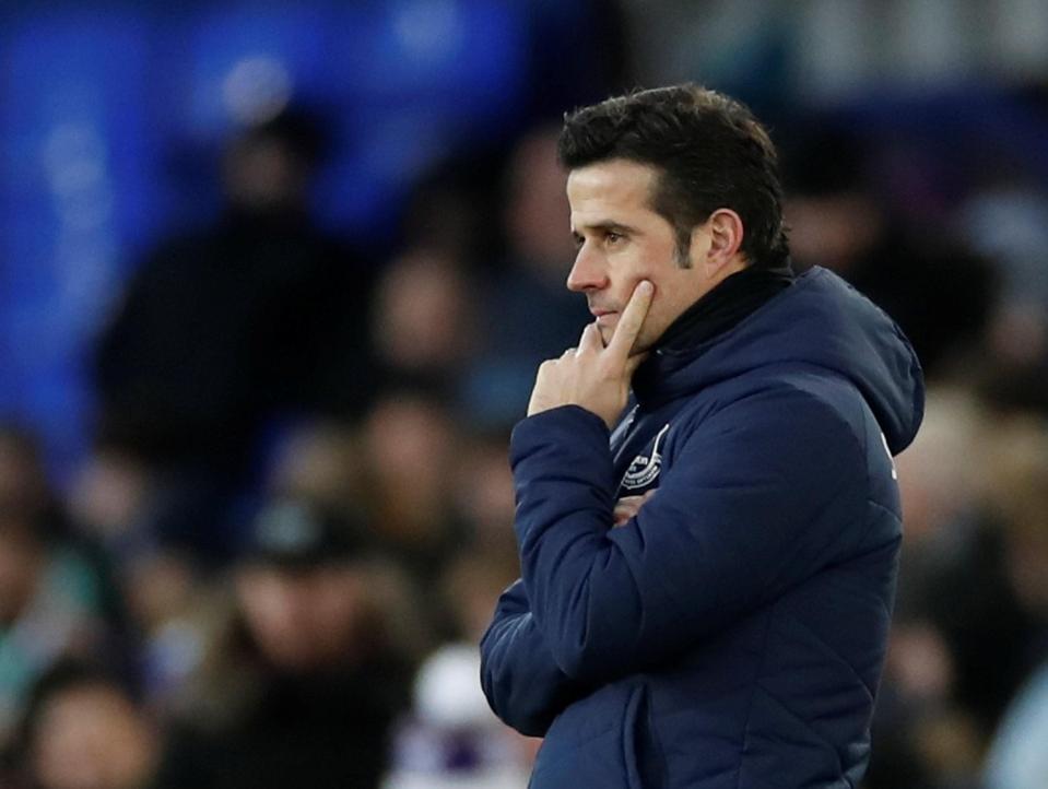  Marco Silva is under pressure as Everton slip to ninth