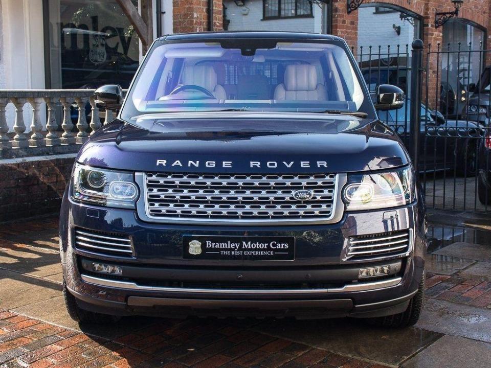  The Range Rover has just 3,200 miles on the clock