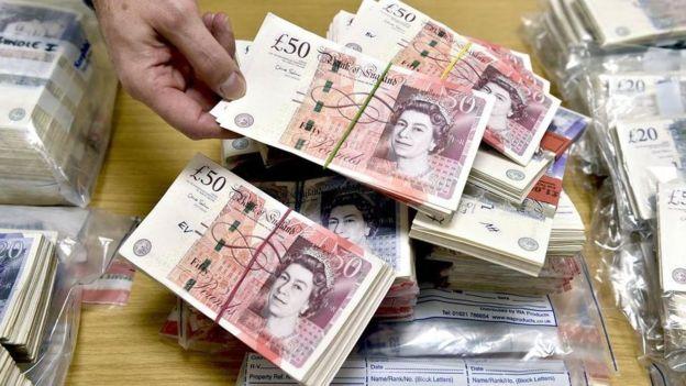Thames Valley Police said the £560,000 was their largest ever cash seizure