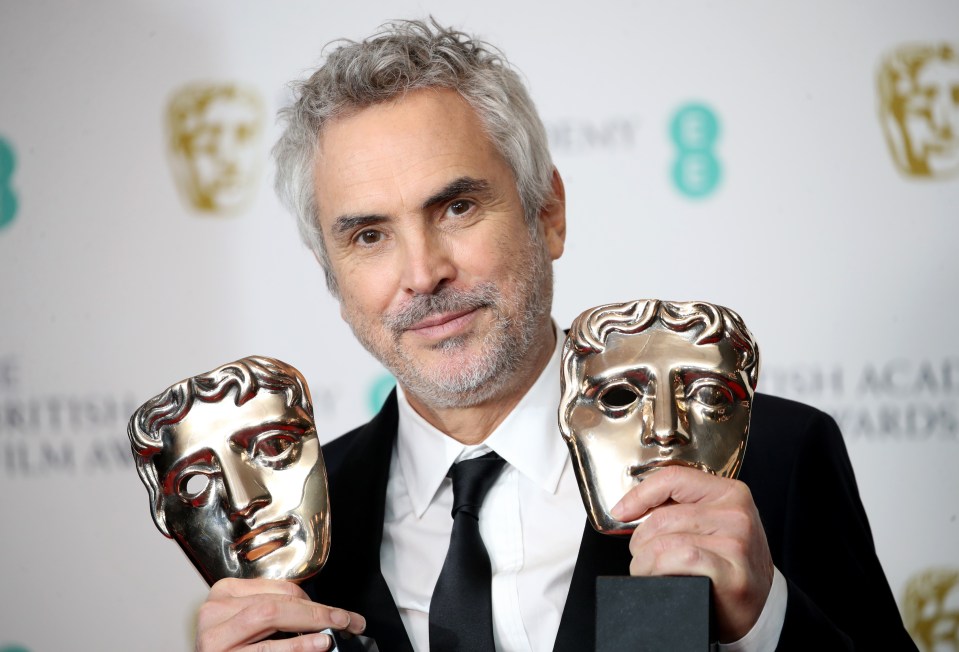 Cuaron also won for best director and used his moment in the spotlight to recognise immigrants