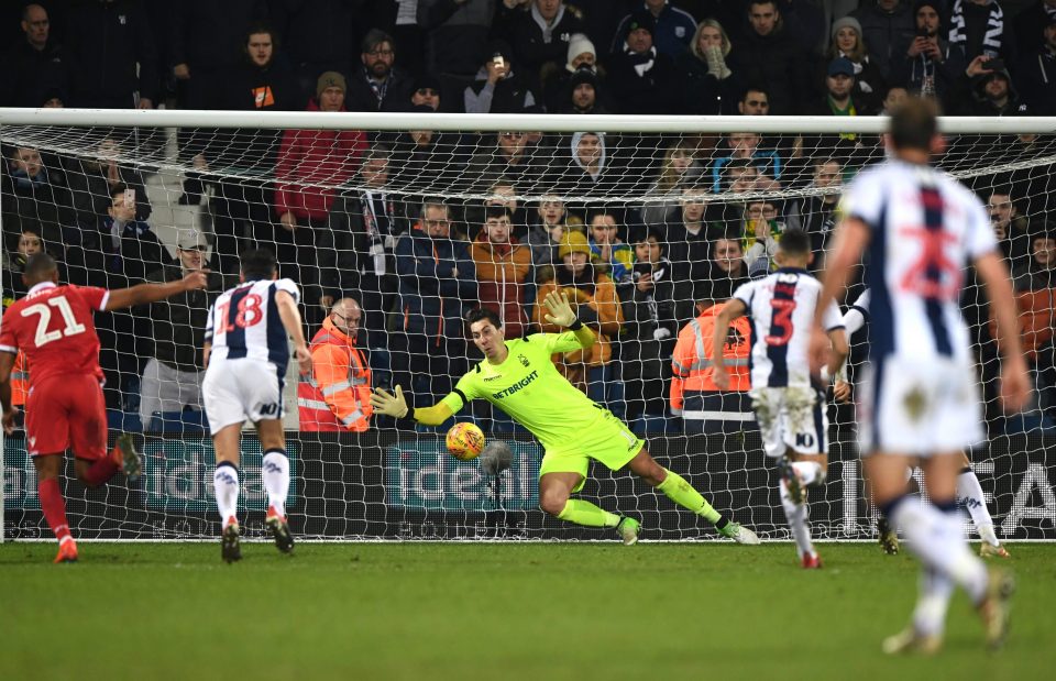  Jay Rodriguez slotted home the spot-kick to earn his side a draw