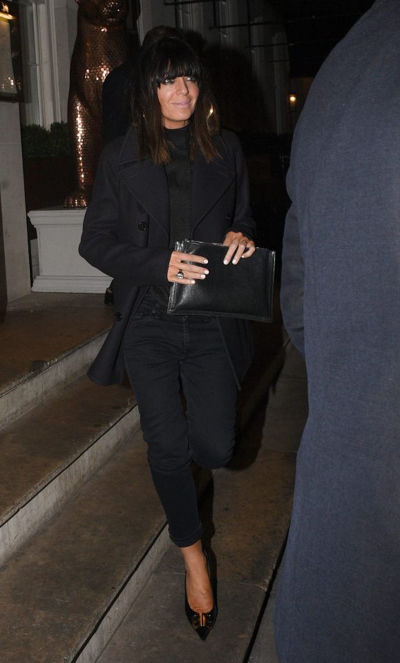  Claudia Winkleman enjoyed a double date night with pal Michael McIntyre