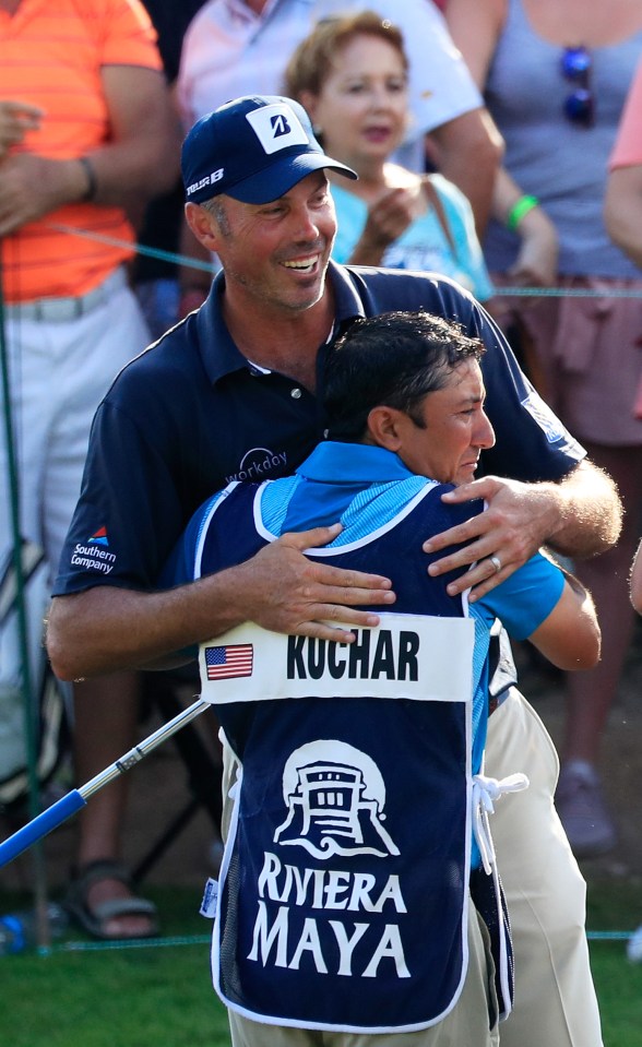  The caddie has told Kuchar to stuff his offer of extra cash