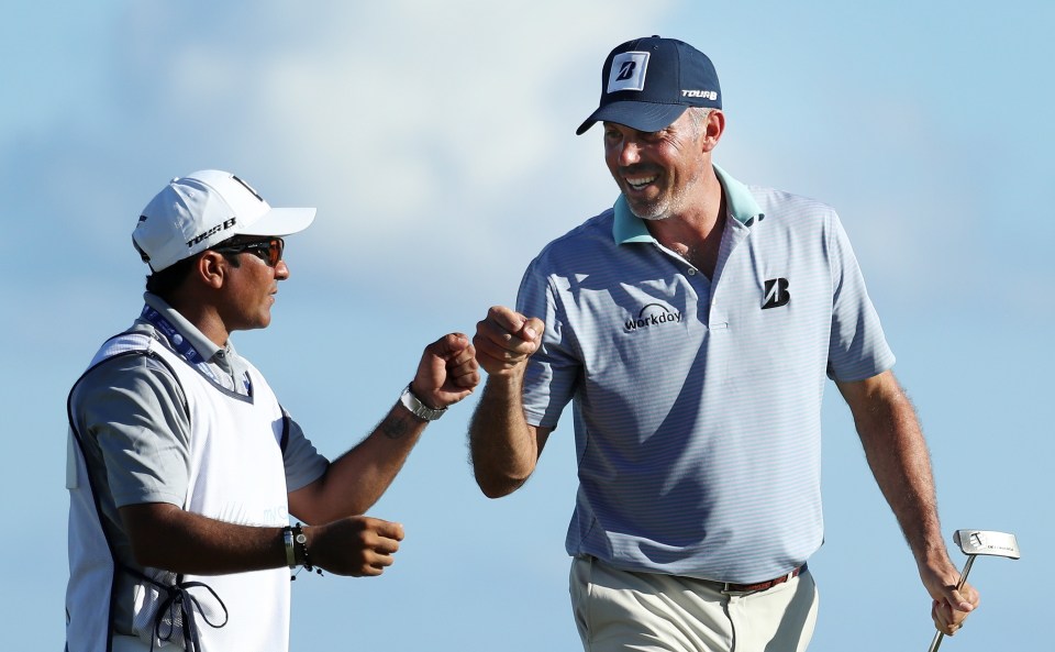  Kuchar had said Ortiz was his 'lucky charm' in winning