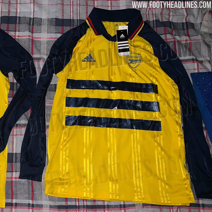  Adidas, who will pay Arsenal £300m over five years from the summer, will also reveal a throwback fashion top