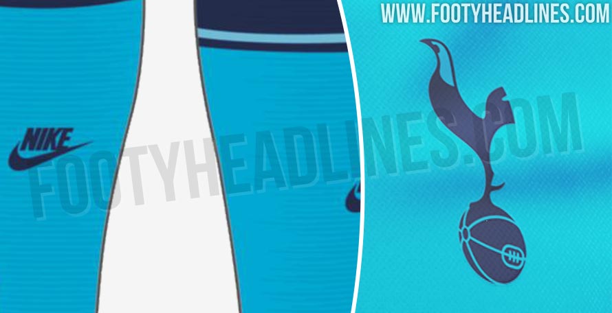  Tottenham's third kit is expected to be this turquoise colour