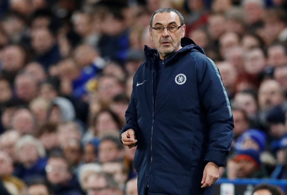 The news will come as a huge blow to under-fire boss Maurizio Sarri