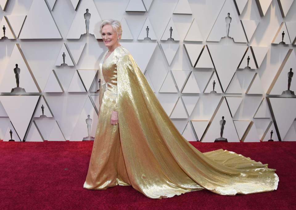  The spectacular dress was designed by Carolina Herrera