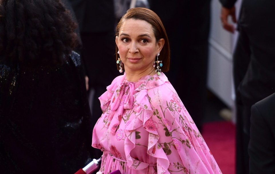 Maya Rudolph was quick to make a dig at Donald Trump