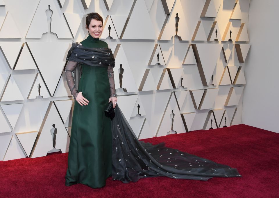  Olivia dazzled on the red carpet earlier in the evening