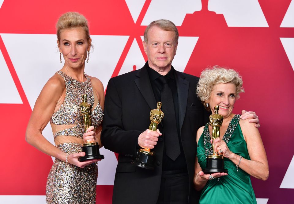  Best Makeup and Hairstyling winners for Vice Greg Cannom, Kate Biscoe and Patricia Dehaney