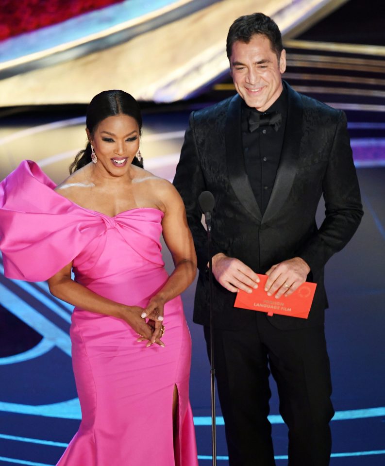 Spanish actor Javier Bardem also made a subtle reference to the wall while introducing the nominees for best foreign language film.