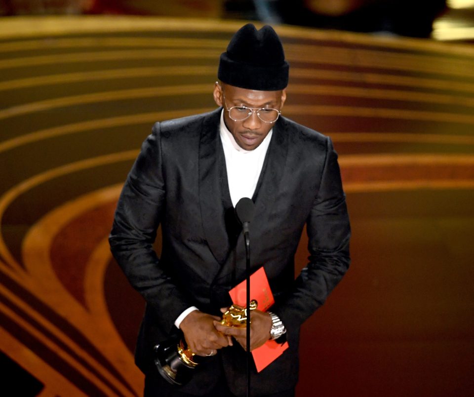  Mahershala Ali won Best Supporting Actor for his role as musician Don Shirley in Green Book
