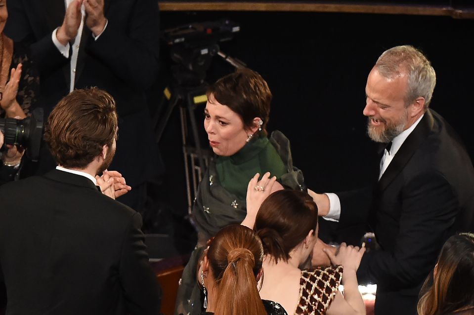  Olivia was a popular winner on the night