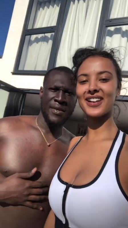 Maya and Stomzy gave fans a sneak peak inside their glam pad