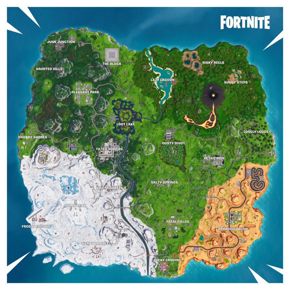 fortnite pirate camps