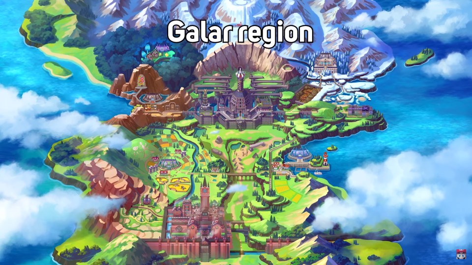  The region has a large city in the centre, surrounded by bucolic countryside - and a cold, hilly region to the north