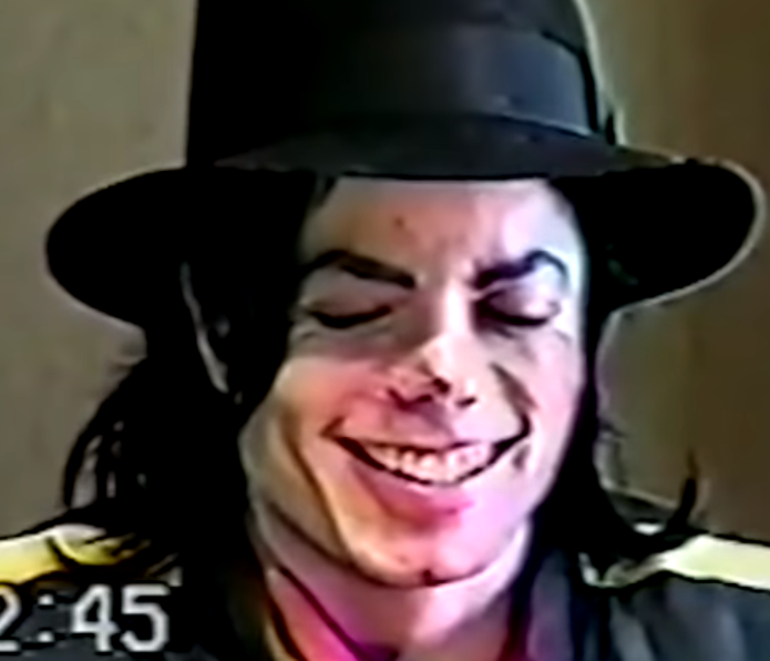  The Thriller singer giggled and raised his eyebrows through out the uncomfortable deposition