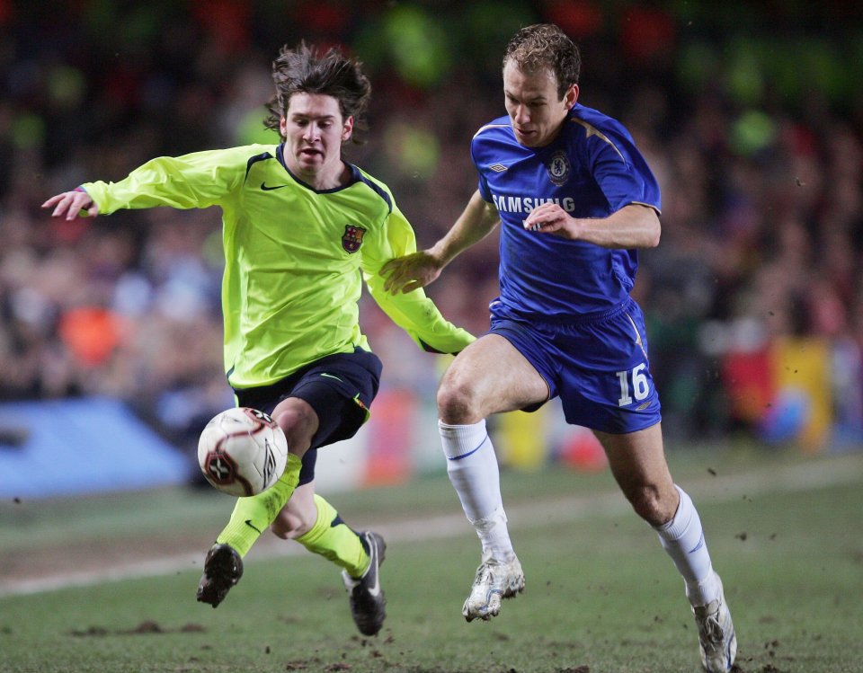  Lionel Messi was highlighted as one-footed in Jose Mourinho's 2006 report