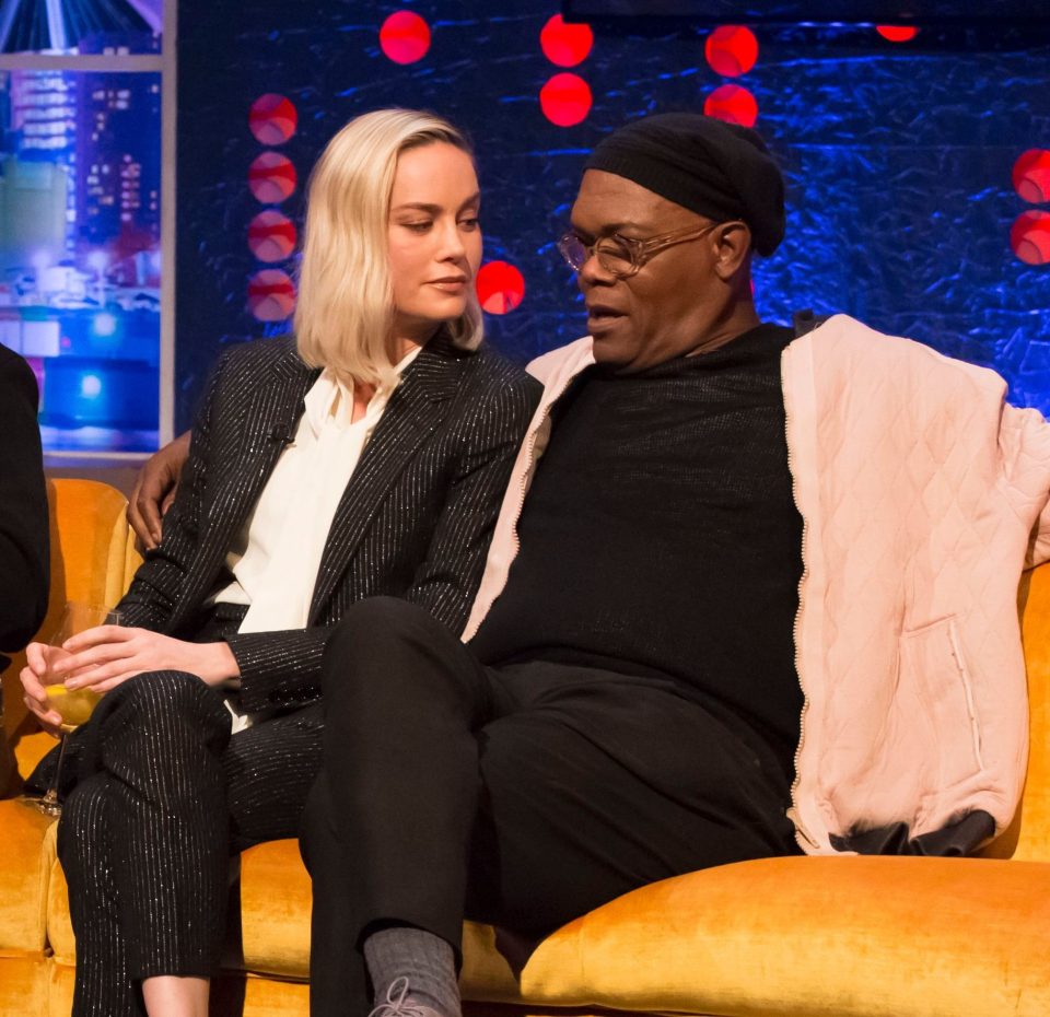  Brie Larson and Samuel L Jackson felt the Seann segment wasted their time