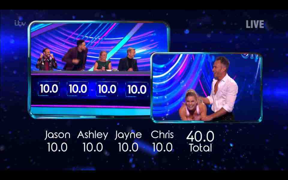  Last week James and Alex scored a perfect 40