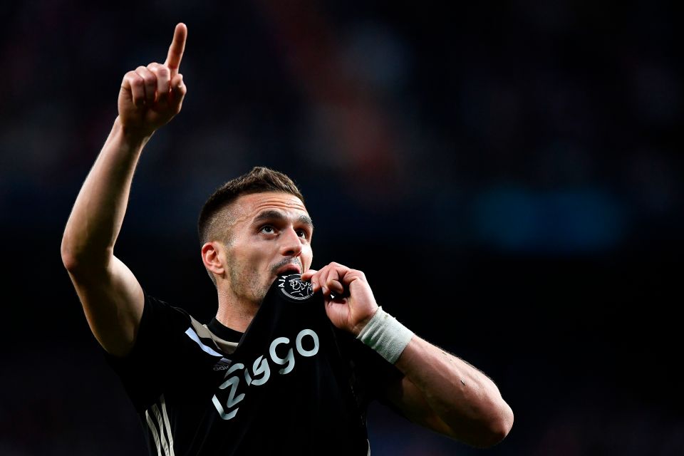  Dusan Tadic has scored six times in eight Champions League games this season