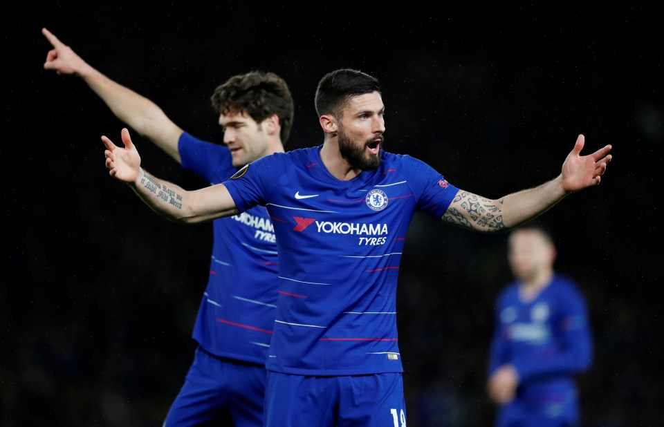 Olivier Giroud will always be in high demand due to his link-up play