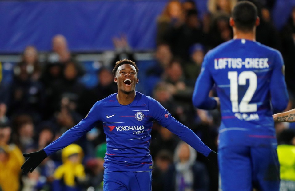 Callum Hudson-Odoi came off the bench to score an injury time goal for the Blues