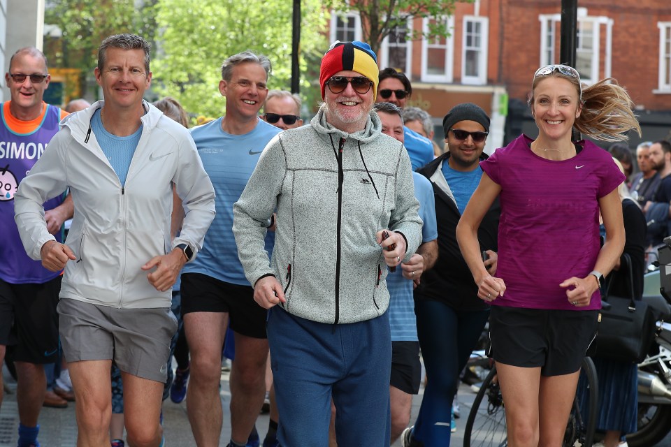  Chris joined by sporting legends including Paula Radcliffe