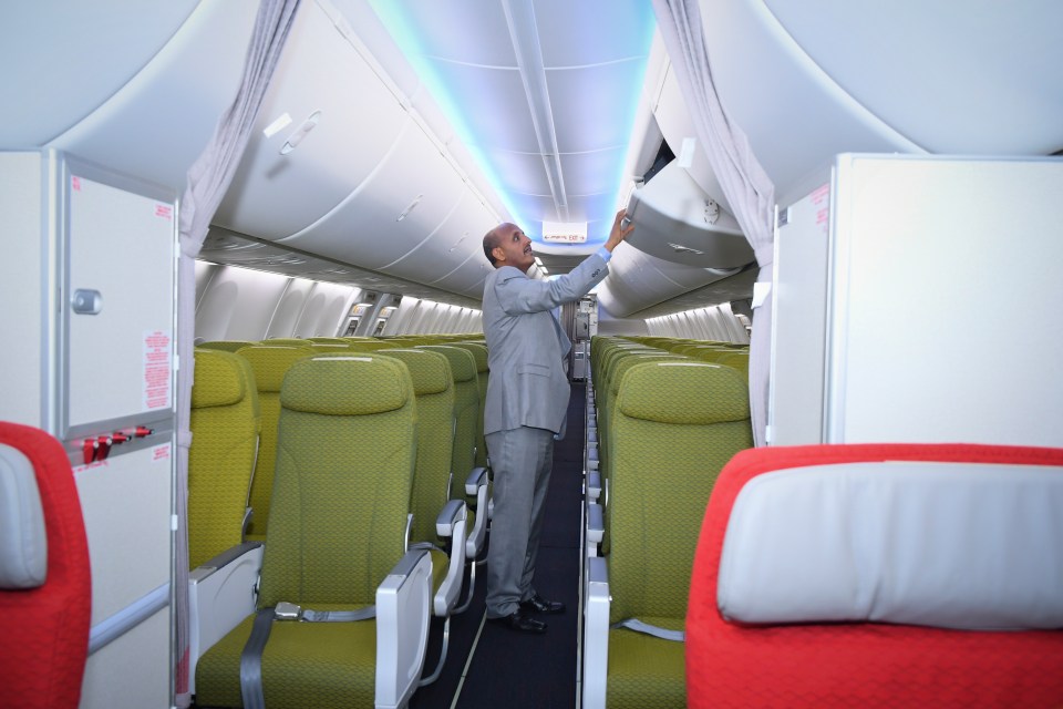  Ethiopian Airline's CEO Tewolde GebreMariam pictured inspecting the new plane eight months previously