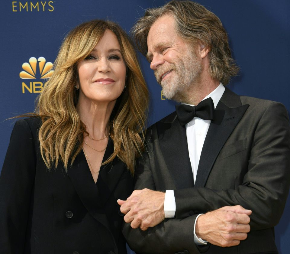 Felicity Huffman and her husband William H Macy have both appeared in court