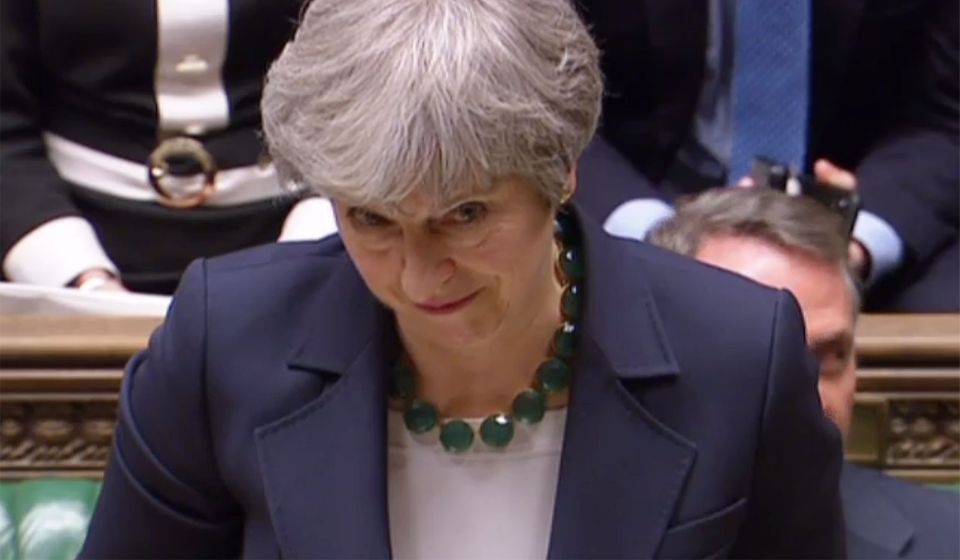 The loss of those two men meant she no longer had the support of numerous pro-Brexit Tory backbenchers.