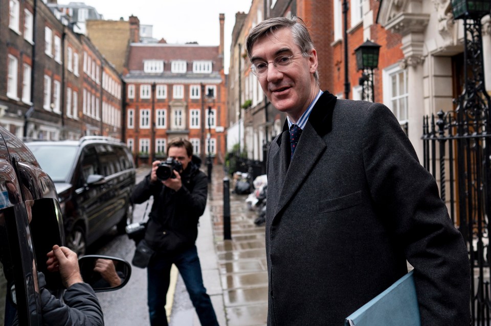  The PM is hoping to win over Brexiteers like Jacob Rees-Mogg