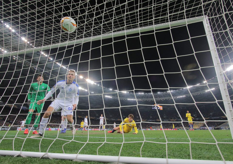 Marcos Alonso got on the scoresheet during the Ukraine embarrassment