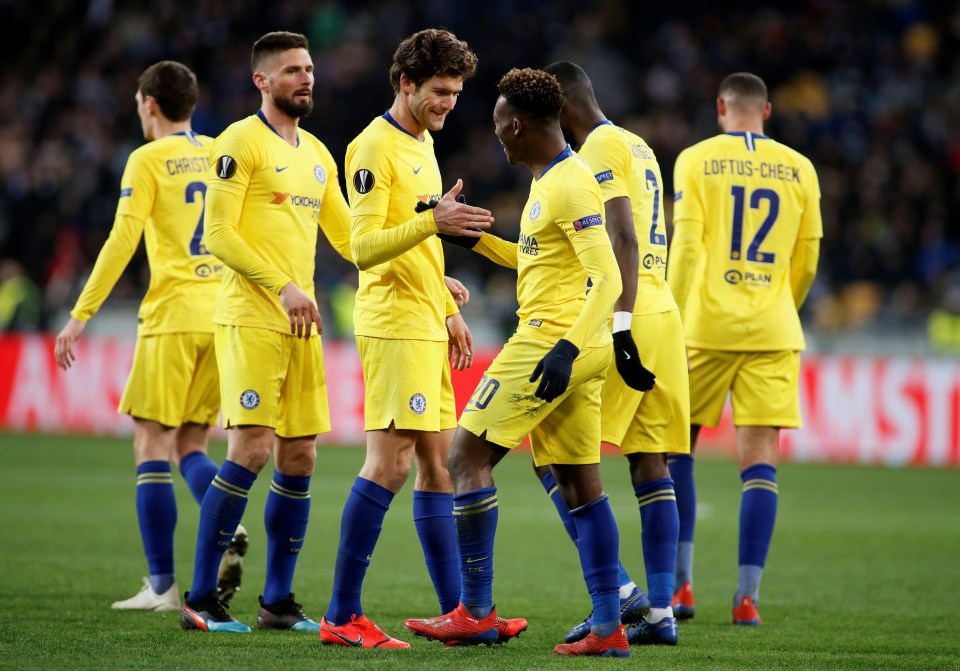 Callum Hudson-Odoi got himself on the scoresheet late on