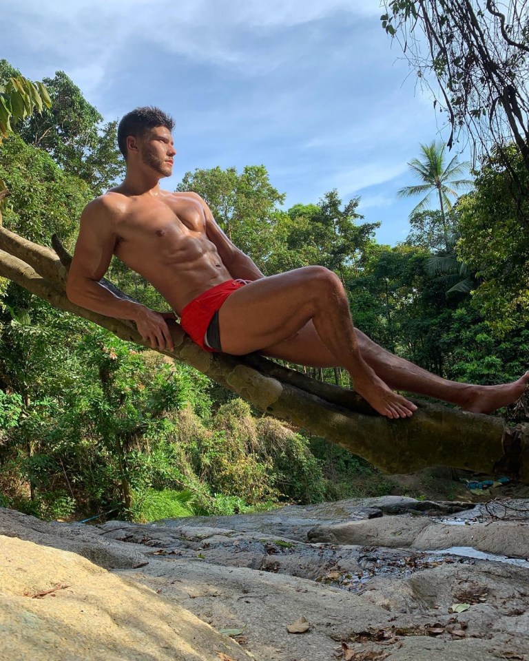  He's been enjoying some winter sun, to the delight of his followers