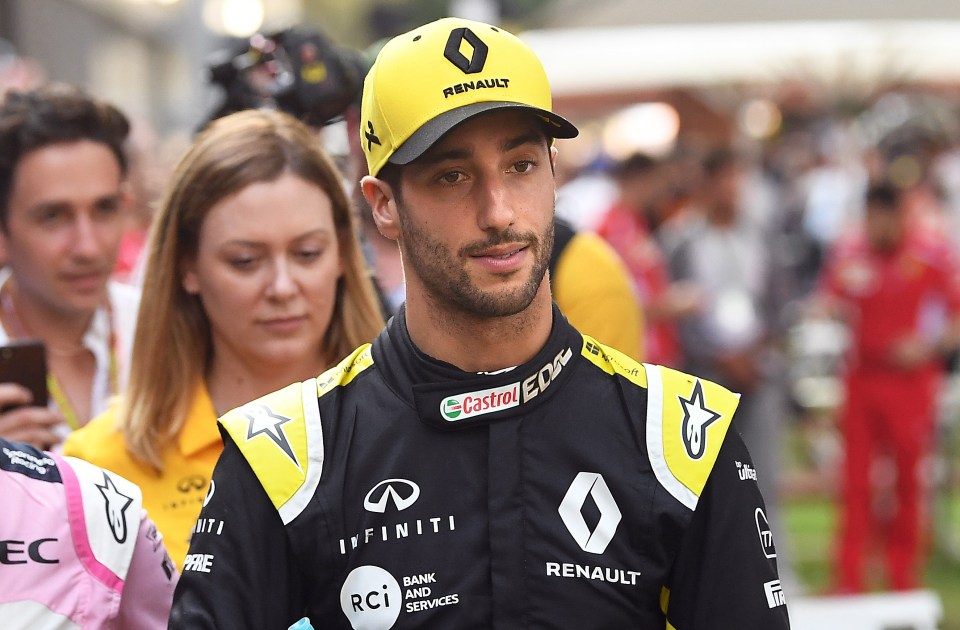  Ricciardo made the move from Red Bull to Renault during the off-season
