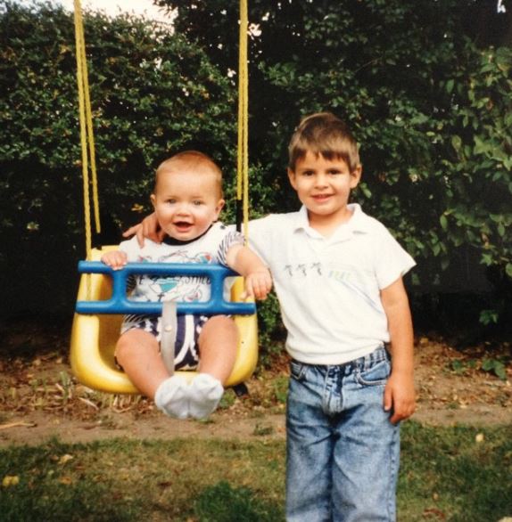  Mike regularly shared childhood snaps on social media